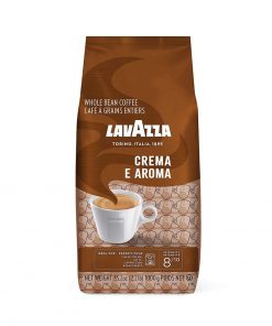 Lavazza Italian Crema E Aroma Whole Bean Coffee Blend, Medium Roast, 2.2-Pound Bag