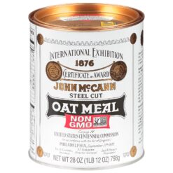 McCann's Irish Oatmeal, Traditional Steel Cut, 28 Ounce, Pack of 6