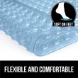 Gorilla Grip Patented Bath Tub and Shower Mat, 35x16, Machine Washable