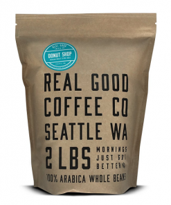 Real Good Coffee Company - Whole Bean Coffee - Donut Shop Medium Roast