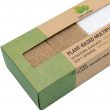 Zen Living Natural Sponge - Eco-Friendly Scrub Sponges for Kitchen - Best Wooden Pulp Sponge (Brown-White, 12 Pack)