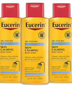 Eucerin Skin Calming Body Wash - Cleanses and Calms to Help Prevent Dry