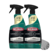 Weiman Disinfectant Granite Daily Clean & Shine (2 Pack with Polishing Cloth)