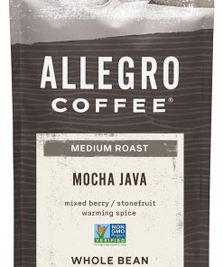 Allegro Coffee Mocha Java Whole Bean Coffee, 12 oz