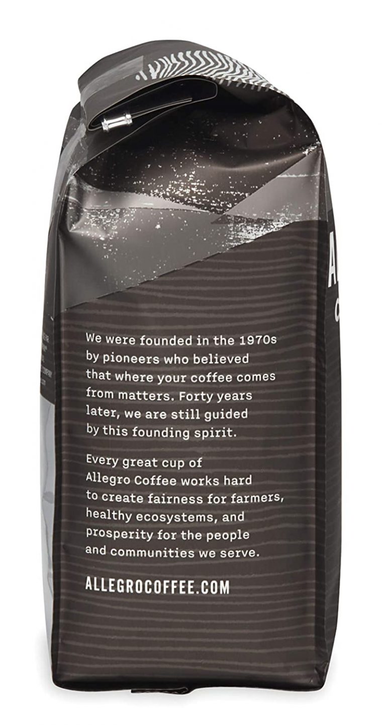 Allegro Coffee Vienna Roast Whole Bean Coffee, 12 oz