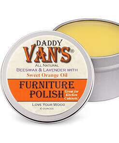 Daddy Van's All Natural Lavender & Sweet Orange Oil Beeswax Furniture Polish