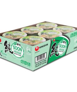 Nongshim Soon Veggie Ramen, 2.64oz, 6 Count