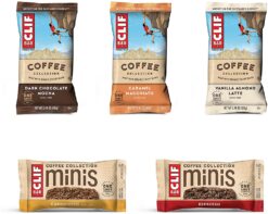 CLIF BARS - Coffee Collection Pack - 10 Full Size and 10 Mini Energy Bars, All Flavors Variety Pack