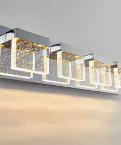 Artika Bubble Cube 4-LED Vanity Light, Chrome