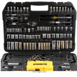 DEWALT DWMT73802 1/4 in. x 3/8 in. Drive Polished Chrome Mechanics Tool Set (142-Piece)