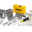 DEWALT DWMT73802 1/4 in. x 3/8 in. Drive Polished Chrome Mechanics Tool Set (142-Piece)