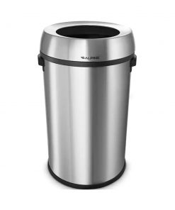 Alpine Industries 17 Gal. Stainless Steel Commercial Trash Can