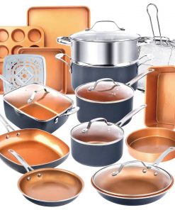 Gotham Steel 20-Piece Cookware and Bakeware Set in Graphite