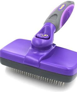 HERTZKO Self-Cleaning Slicker Brush for Dogs and Cats Pet (Original)