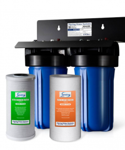 ISPRING 2-Stage Whole House Water Filtration System with 4.5 in. x 10 in