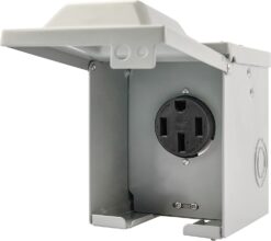 RVGUARD 50 Amp 125 250 Volt RV EV Power Outlet Box