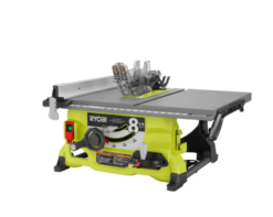 RYOBI Table Saw RTS08 13 Amp 8-1/4 in