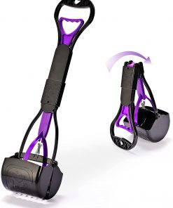 Yeuca Dog Pooper Scooper Long Handle Easy to Picker Upper Pet-Waste