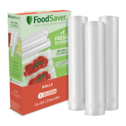 FoodSaver 11" x 16' Vacuum Seal Roll, 3 Pack