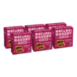 Nature’s Bakery Whole Wheat Fig Bars, Raspberry, Real Fruit, Vegan, Non-GMO, Snack bar, 6 boxes with 6 twin packs (36 twin packs)