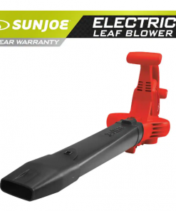 Sun Joe SBJ606E-GA-RED 250 MPH 440 CFM 14 Amp Electric Handheld Blower/Vacuum/Mulcher with Gutter Attachment, Red