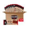 Jack Link's Beef Jerky Bars, Original, 12 Count - 7g of Protein and 80 Calories Per Protein Bar