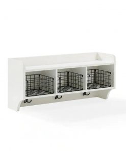 CROSLEY FURNITURE Fremont White Entryway Shelf