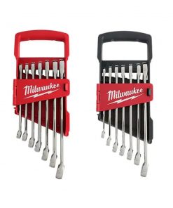 Milwaukee SAE and Metric Combination Wrench Mechanics Tool Set (14-Piece)