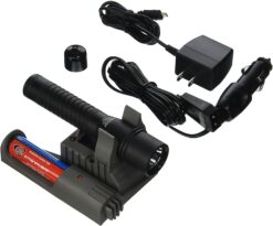 Streamlight 74353 Strion LED 375-Flashlight with 120V/100V AC/12V DC PiggyBack Charger – Black