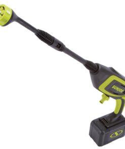 Sun Joe 24V 350 PSI Max 0.6 GPM Cold Water Electric Pressure Washer Kit with 2.0 Ah Battery Plus Charger