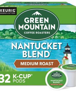 Green Mountain Coffee Roasters Nantucket Blend, Single-Serve Keurig K-Cup Pods, Medium Roast Coffee, 32 Count