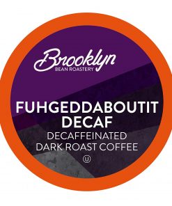 Brooklyn Beans, Coffee Pods, Fuhgeddaboutit Decaf, Compatible with 2.0 Keurig Coffee Pods K Cup Brewers, 40 Count