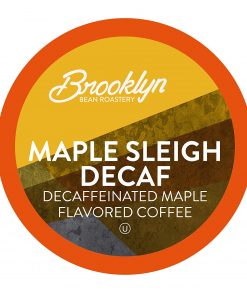 Brooklyn Beans Coffee Pods, Maple Sleigh Decaf, Compatible with 2.0 Keurig Coffee Pods K Cup Brewers, 40 Count