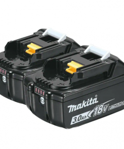 Makita BL1830B-2 18-Volt LXT Lithium-Ion High Capacity Battery Pack 3.0Ah with Fuel Gauge (2-Pack)