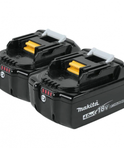 Makita BL1840B-2 18-Volt LXT Lithium-Ion High Capacity Battery Pack 4.0Ah with LED Charge Level Indicator (2-Pack)