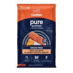 Canidae Pure Real Salmon & Sweet Potato Recipe Adult Dry Dog Food 22 LB