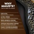 Maud's Dark Roast Decaf Coffee (Decaf Tall Dark and Handsome) 100ct. Solar Energy Produced Recyclable Single Serve Decaf Dark Roast Coffee Pods Maud's Dark Roast Decaf Coffee (Decaf Tall Dark and Handsome) 100ct. Solar Energy Produced Recyclable Single Serve Decaf Dark Roast Coffee Pods