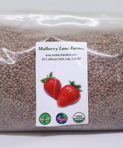 Brown Lentils, Small, 5 Pounds USDA Certified Organic, Non-GMO