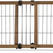 Carlson Pet Products Design Studio Freestanding Extra Wide Pet Gate, 20-in,