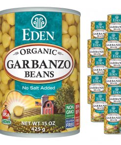 Eden Organic Garbanzo Beans, 15 oz Can (12-Pack Case)