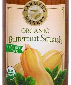 Farmer's Market Foods Canned Organic Butternut Squash Puree, 15-Ounce (Pack of 12)