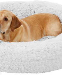 Frisco Eyelash Cat & Dog Bolster Bed, X-Large