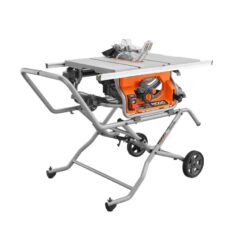 RIDGID Table Saw R4514 10 in. Pro Jobsite with Stand