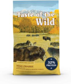 Taste of the Wild High Prairie Canine Grain-Free Recipe with Roasted Bison and Roasted Venison Adult Dry Dog Food