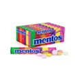 Mentos Chewy Mint Candy Roll, Rainbow, Non Melting, Party, 14 Pieces (Bulk Pack of 15)