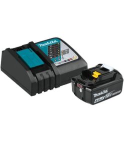 Makita BL1840BDC1 18-Volt LXT Lithium-Ion High Capacity Battery Pack 4.0Ah with Fuel Gauge and Charger Starter Kit