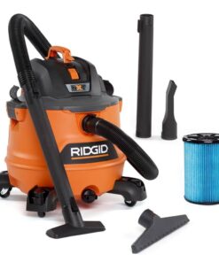 RIDGID HD1400 14 Gallon 6.0-Peak HP NXT Wet/Dry Shop Vacuum with Fine Dust Filter, Hose and Accessories
