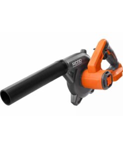 RIDGID R86043B 18V Lithium-Ion Cordless Compact Jobsite Blower with Inflator/Deflator Nozzle