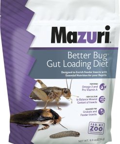 Mazuri Better Bug Gut Loading Feeder Insect Supplement, 8-oz bag