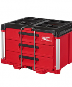 Milwaukee 48-22-8443 PACKOUT 22 in. Modular 3-Drawer Tool Box with Metal Reinforced Corners